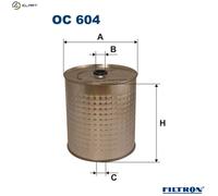 OIL FILTER OC 604 FOR MERCEDES-BENZ HECKFLOSSE PULLMANN T2/L/Platform/Chassis