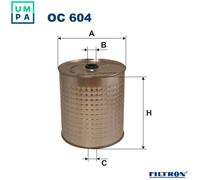 Filtron Oil Filter OC 604 - Fits Mercedes-Benz Heckflosse W110