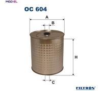 Filtron Oil Filter OC 604 - Fits Mercedes-Benz Heckflosse W110