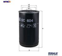 OIL FILTER OC 604 FOR OTOKAR BERKHOF DAF CF/65 LF/45/55 SB TEMSA SOLARIS