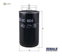 OIL FILTER OC 604 FOR OTOKAR BERKHOF DAF CF/65 LF/45/55 SB TEMSA SOLARIS