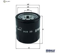 MAHLE OC 614 Oil filter