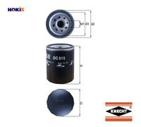 OIL FILTER OC 615 FOR FORD AUSTRALIA PEUGEOT FORD ASIA & OCEANIA MAZDA