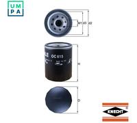 MAHLE OC 615 Oil filter