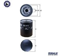 MAHLE OC 615 Oil Filter