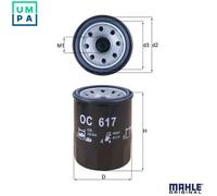 MAHLE OC 617 Oil Filter