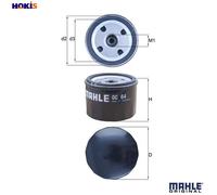 OIL FILTER OC 64 FOROIL FILTER OC 64 FOR VOLVO BOMAG FARYMANN DIESEL DEUTZ A