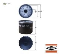 MAHLE OC 727 Oil Filter