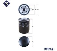 MAHLE ORIGINAL OC 93 Oil filter
