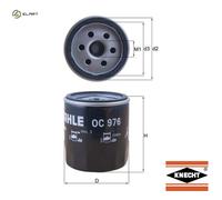 OIL FILTER OC 976 FOR BF 4M 1008 1.2L 4cyl