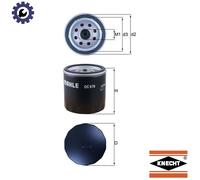 MAHLE OC 978 Oil filter