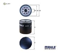 MAHLE Oil Filter - OC978