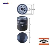 OIL FILTER OC 983 FOR ALFA ROMEO 166 156/Sportwagon 145 146 147 FIAT ELBA 1.7L 6
