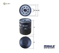 MAHLE OC 983 Oil Filter