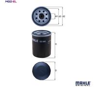 MAHLE OC 986 Oil filter