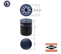MAHLE Oil Filter Spin On - OC986