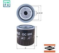 MAHLE OC 995 Oil Filter