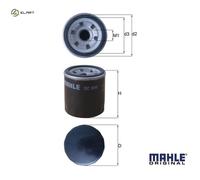 MAHLE ORIGINAL OC 996 Oil filter
