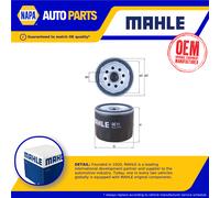 Mahle Original Oil Filter OC11 – 75mm diameter, 63.8mm height – Fits Renault, Fiat, Maserati