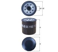 MAHLE OC 1183 Oil filter