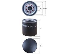 Oil Filter OC1421 Mahle 12640445 12667194 12670058 12674698 55496755 72426277