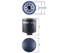 Oil Filter OC1539 Mahle 2027438 GK3Q6714AA 72520568 Genuine Quality Guaranteed