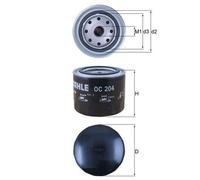 Oil Filter OC204 Mahle 1498024 5000187 A720X6714RA EFL56 0650367 77493760 New