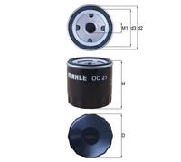 Oil Filter OC21 Mahle 7884256 7965051 7973235 7973429 7984256 72014397 79930942
