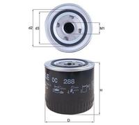 Mahle Oil Filter OC288 fits Ford Mondeo V6 - Genuine Part - OE Fit and Quality