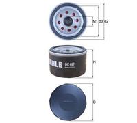 Oil Filter OC467 Mahle 73500506 J0871919 1109A4 MLS000462A 1109A5 76693105 New