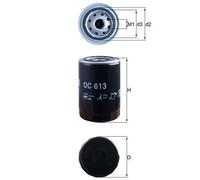 Oil Filter OC613 Mahle 1109AF 1109AG 1109AT 1109Z8 1109Z7 70381249 Quality New