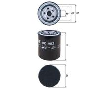 MAHLE OC 982 Oil Filter
