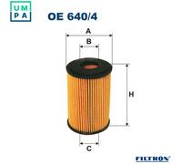 Filtron OE640/4 Oil Filter