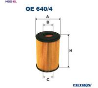 Filtron OE640/4 Oil Filter