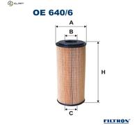 FILTRON OE 640/6 Oil filter