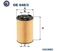 FILTRON OE 646/3 Oil filter