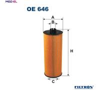 Oil Filter FILTRON OE 646