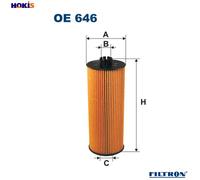 FILTRON OE 646 Oil filter