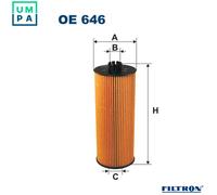 FILTRON OE 646 Oil filter
