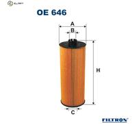 FILTRON OE 646 Oil filter