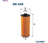 FILTRON OE 646 Oil filter