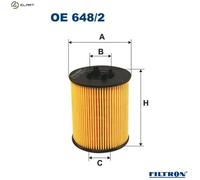FILTRON OE 648/2 Oil filter
