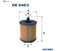 FILTRON OE 648/3 Oil filter