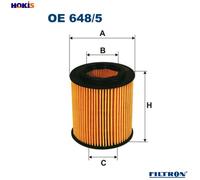OIL FILTER OE 648/5 FOR CADILLAC SUZUKI SX4/CLASSIC/MONOCAB ALFA ROMEO 1.9L 4cyl