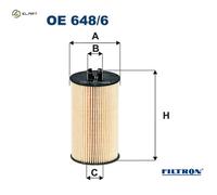 OIL FILTER OE 648/6 FOR SUZUKI WAGON/Hatchback KARIMUN/ESTILO ALFA ROMEO 1.2L