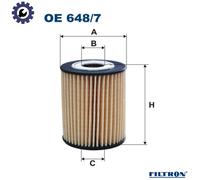 OIL FILTER OE 648/7 FOR VAUXHALL OPEL CHEVROLET TOSCA CRUZE LACETTI 2.0L 4cyl