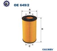 Filtron Oil Filter for OE649/2