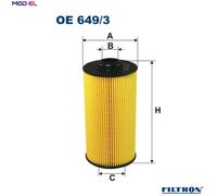 FILTRON OE 649/3 Oil filter