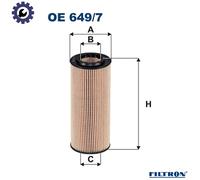 FILTRON OE 649/7 Oil filter