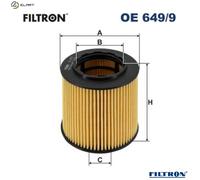 FILTRON OE 649/9 Oil filter